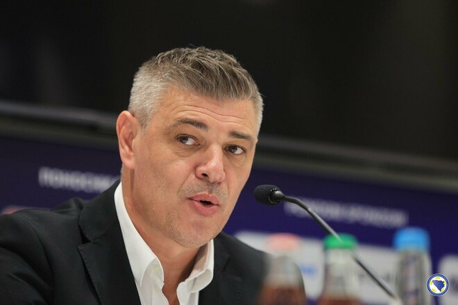 Тренер Боснії: Україна нас недооцінює. І мене це тішить»