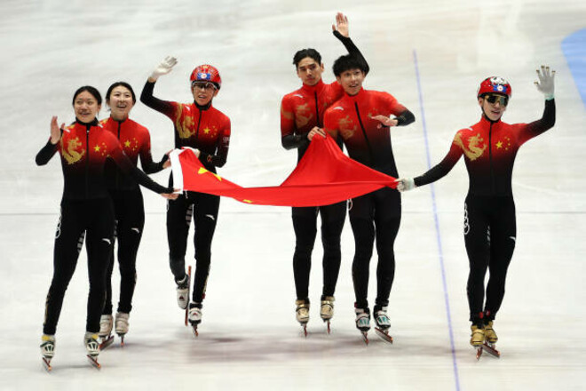 Шорт-трек. Китайцы выиграли микст на чемпионате мира по шорт-треку