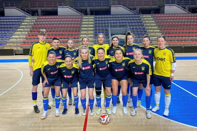 Женская сборная Украины по футзалу проиграла первый спарринг с Италией