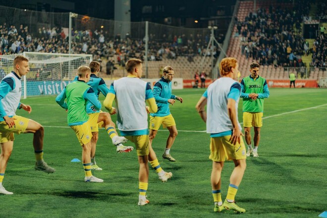 ФОТО. Збірна України провела розминку перед початком матчу з Боснією