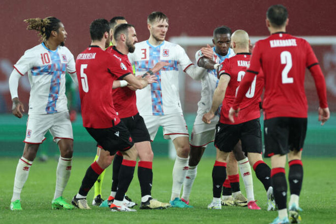Грузия – Люксембург – 2:0. Сыграли Цитаишвили и Канкава. Видео голов, обзор