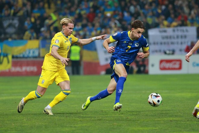 В УЕФА дали прогноз на матч Босния и Герцеговина – Украина по 15 минутам