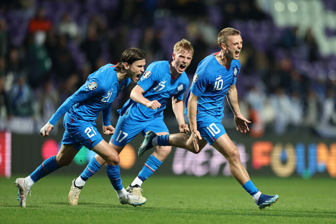 С хет-триком! Исландия разбила Израиль и вышла в финал плей-офф Евро-2024