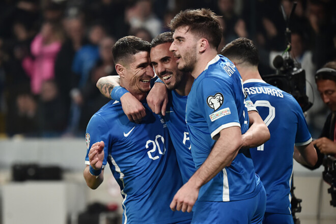 Греция уничтожила Казахстан в полуфинале плей-офф Евро и вышла на Грузию