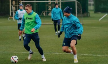 ФОТО. Збірна України продовжує підготовку до вирішальної гри з Ісландією