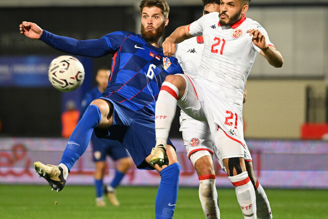 Хорватия не сумела дожать Тунис в основное время в товарищеском матче
