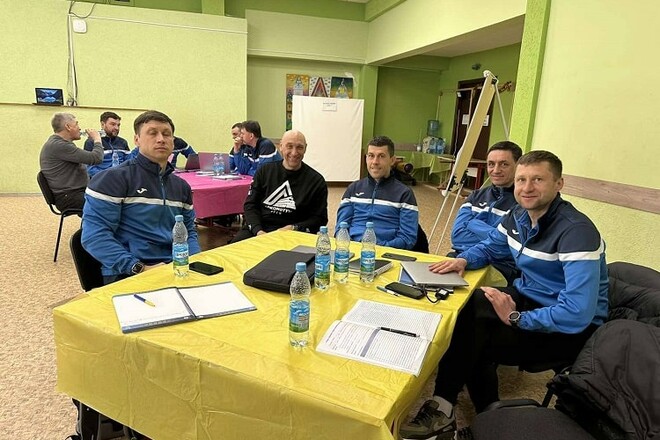 На Оболонь-Арене прошла сессия обучения тренеров на PRO-диплом УЕФА