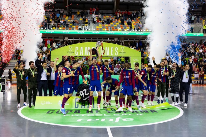 Барселона виграла Кубок Іспанії з футзалу