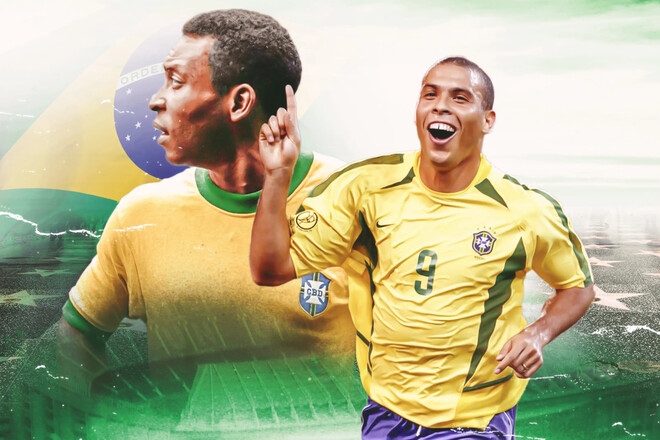 Роналдо не первый. Названы лучшие нападающие в истории Бразилии