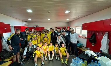 ВИДЕО. Эмоции сборной Украины после выхода на чемпионат Европы U-19