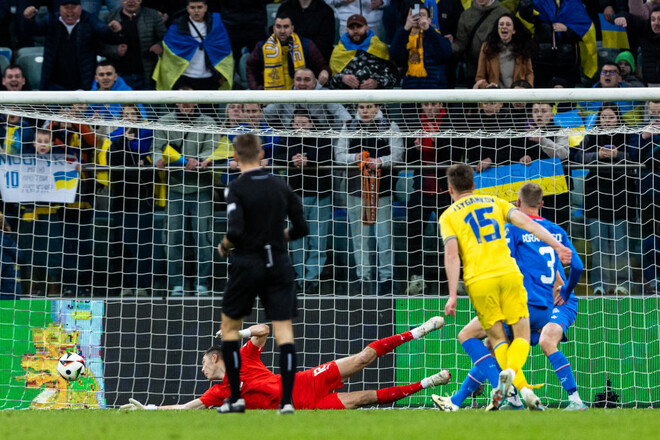 Цыганков забил 12-й гол за сборную Украины