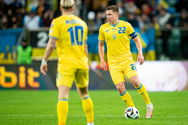 Матвиенко стал 31-м капитаном в истории сборной Украины