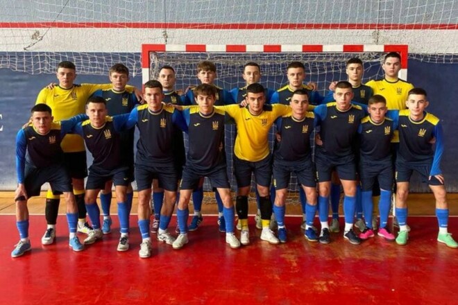 Сборная Украины U-19 по футзалу сыграет два товарищеских матча