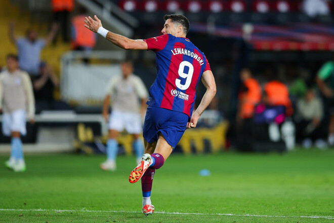 Барселона оформила суперкамбэк в матче с Сельтой с дублем Левандовски