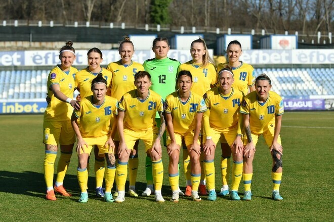 Женская сборная Украины стартует в отборе на Евро-2025