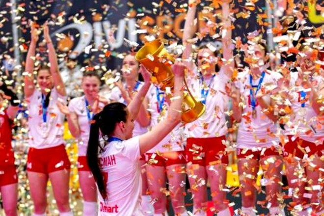 Женский Прометей стал чемпионом Украины в Суперлиге