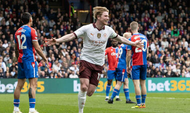 Нестримний. Де Брюйне увійшов до топ-3 голеадорів Ман Сіті в історії