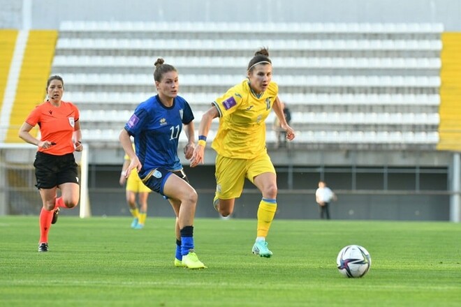 Украина – Косово – 2:0. Квалификация женского ЧЕ-2025. Видео голов и обзор