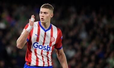 ФОТО. Ла Лига отметила мощную игру Довбика за Жирону в этом сезоне