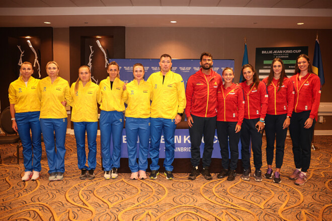 Відбулося жеребкування матчу Кубка Біллі Джин Кінг Україна – Румунія