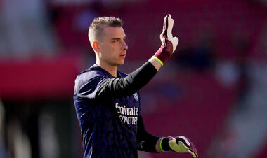 ФОТО. Лунин оценил победу Реала над Мальоркой