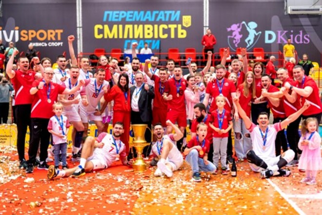 Прометей став дворазовим чемпіоном України з волейболу
