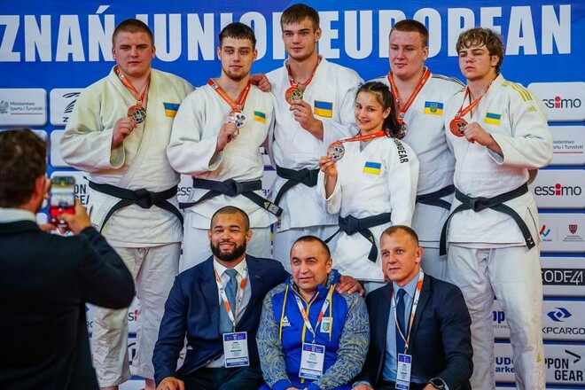 Українські дзюдоїсти здобули 9 медалей на Кубку Європи серед юніорів