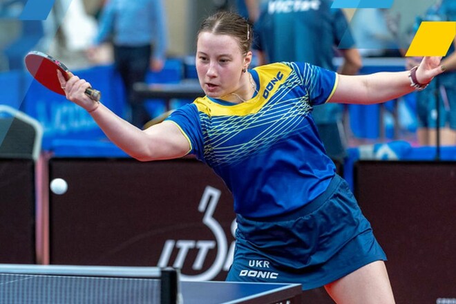 Вероніка Матюніна виграла турнір з настільного тенісу в Чорногорії