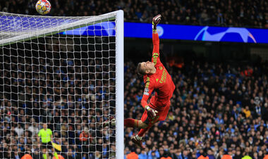 У кого 9.3? Стала відома оцінка Луніна за суперматч з Ман Сіті в ЛЧ