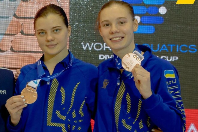 Байло и Лыскун взяли бронзу на Суперфинале Кубка мира по прыжкам в воду
