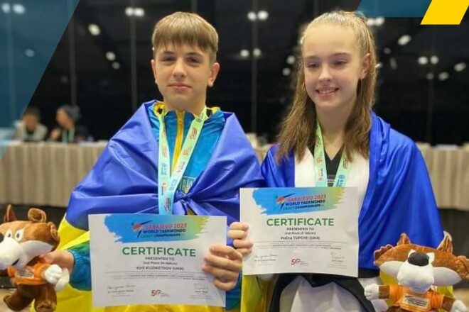 Юні українці здобули дві медалі на кадетському чемпіонаті світу