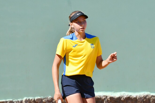 16-летняя украинская теннисистка вышла в первый четвертьфинал в 2023 году