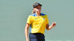 16-летняя украинская теннисистка вышла в первый четвертьфинал в 2023 году