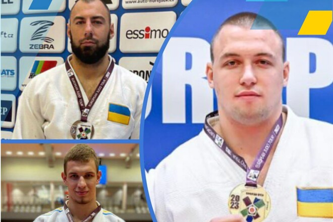 Украинские дзюдоисты завоевали три награды на Кубке Европы в Праге