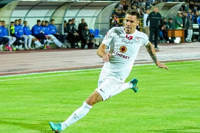 Беседина признали лучшим игроком матча в Ордабасы