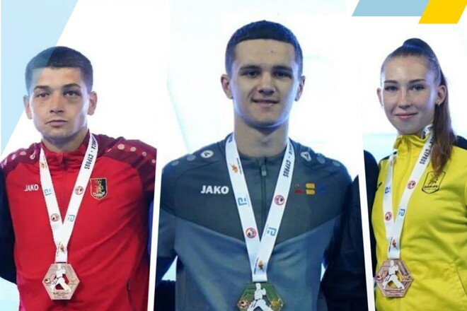 Золото та дві бронзи. Українські каратисти взяли три медалі у Ларнаці