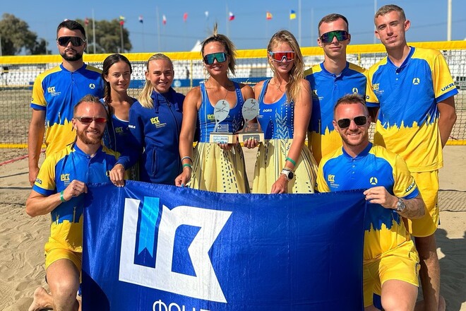 Україна замкнула топ-10 на чемпіонаті Європи з пляжного тенісу
