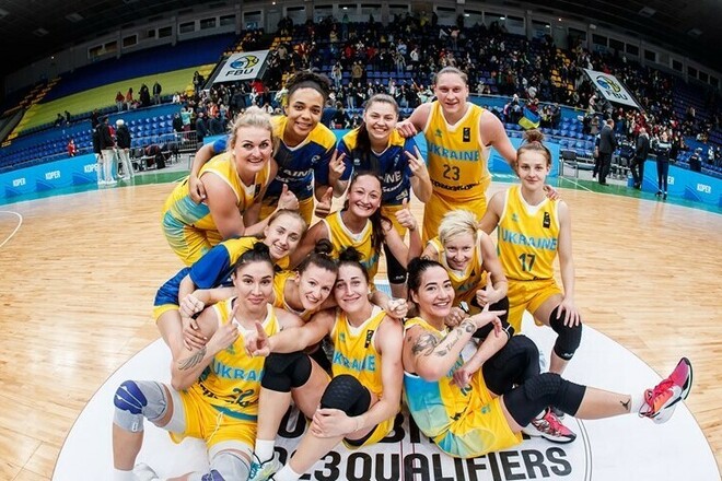 Женская сборная Украины первый матч отбора на Евробаскет проведет в Риге