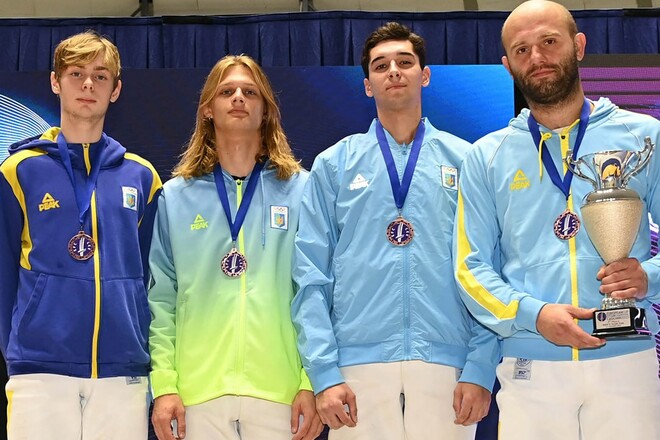 Українські рапіристи стали бронзовими призерами командного Кубка Європи