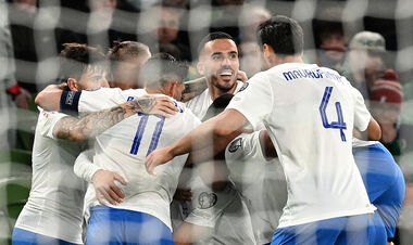 Ирландия – Греция – 0:2. Греки вышли на 2-е место в группе В. Видео голов