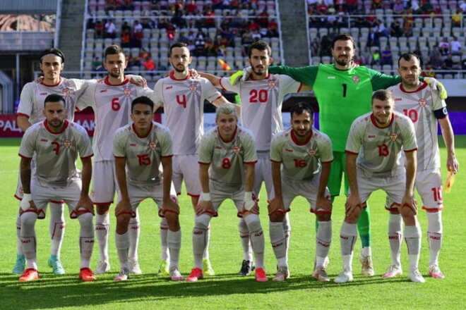 Стала известна заявка Северной Македонии на матч против Украины