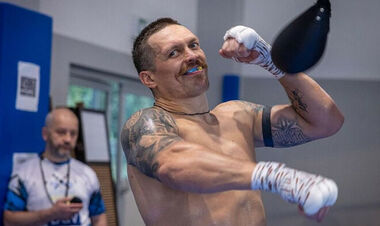 ВІДЕО. Робота у залі. Усик показав підготовку до бою з Ф'юрі