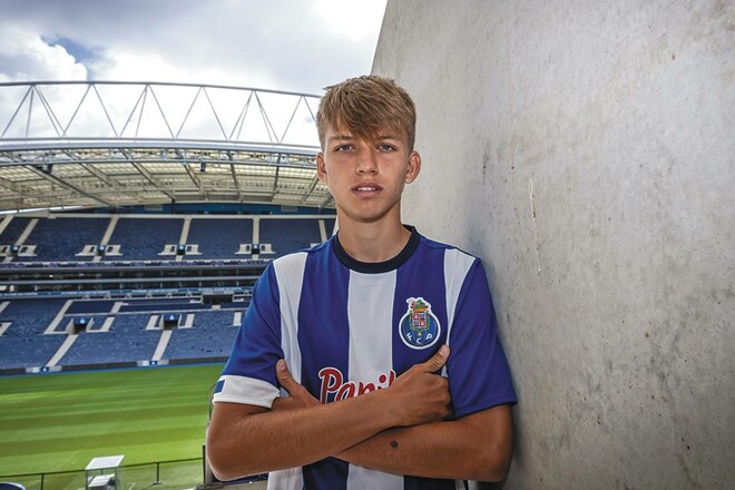 Новичок Порту. 14-летний украинец Артем Гапоненко привлек внимание прессы