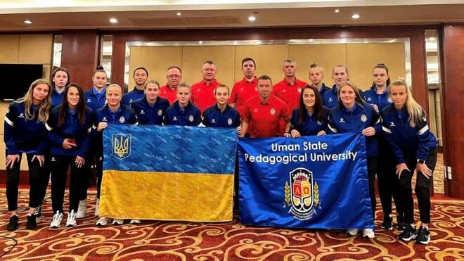 Украинские студенты участвуют в ЧМ-2023 по футболу среди университетов