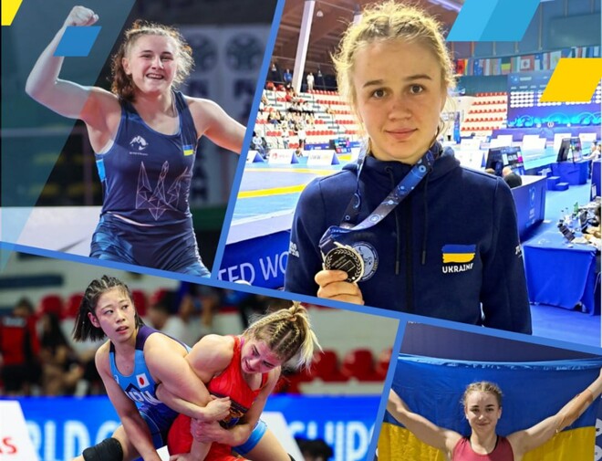 Украинки завоевали еще 4 медали на молодежном ЧМ по борьбе
