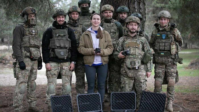 ФОТО. Світоліна зустрілася з військовослужбовцями підрозділу Хартія