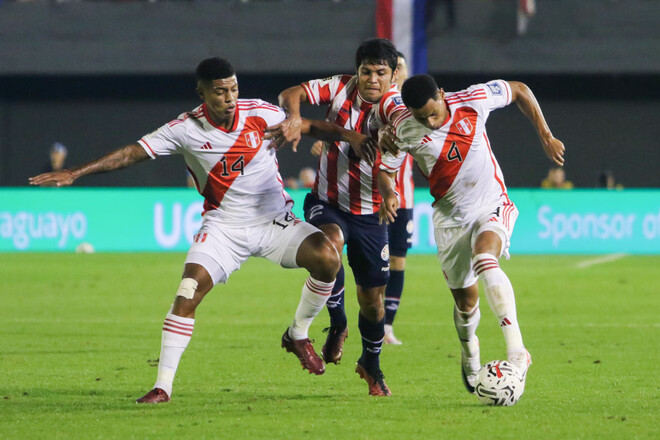 Южная Америка. Парагвай и Перу сыграли вничью в квалификации на ЧМ-2026
