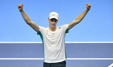 ВИДЕО. Лучшие моменты первой победы Синнера над Джоковичем