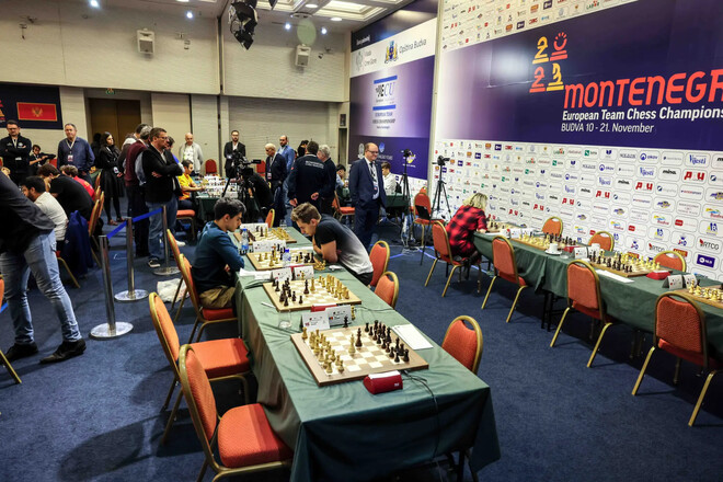 Украинки разошлись миром с сербской сборной на командном ЧЕ по шахматам
