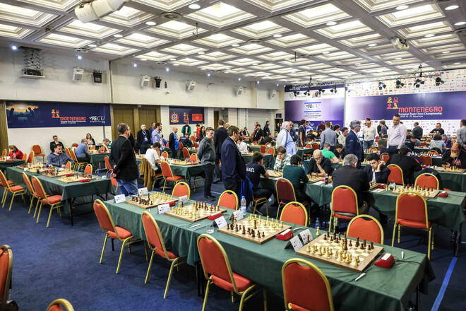 Женская сборная Украины обыграла Турцию на командном ЧЕ по шахматам